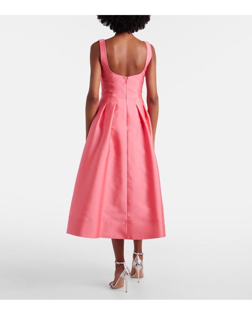 Rebecca Vallance Pink Tilda Embellished Cocktail Dress