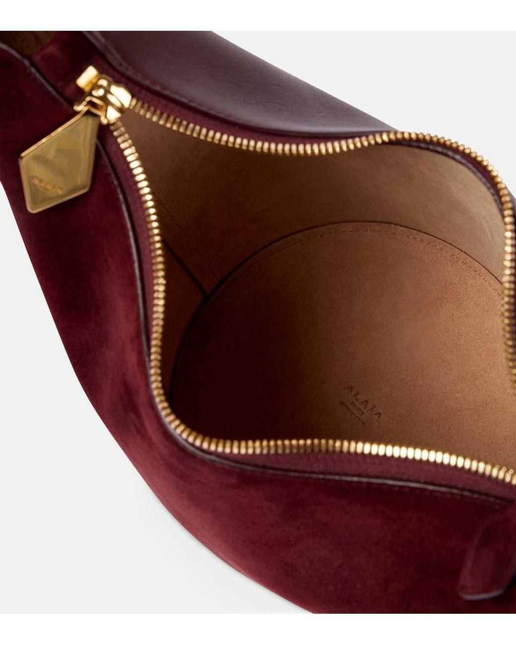 Secchiello Shape Small di Alaïa in Red