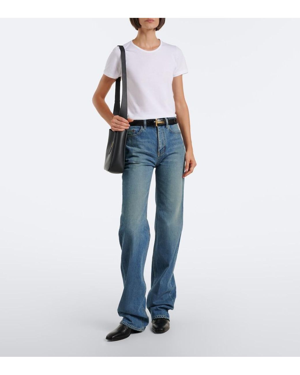 Tom Ford White Cotton Jersey T-Shirt