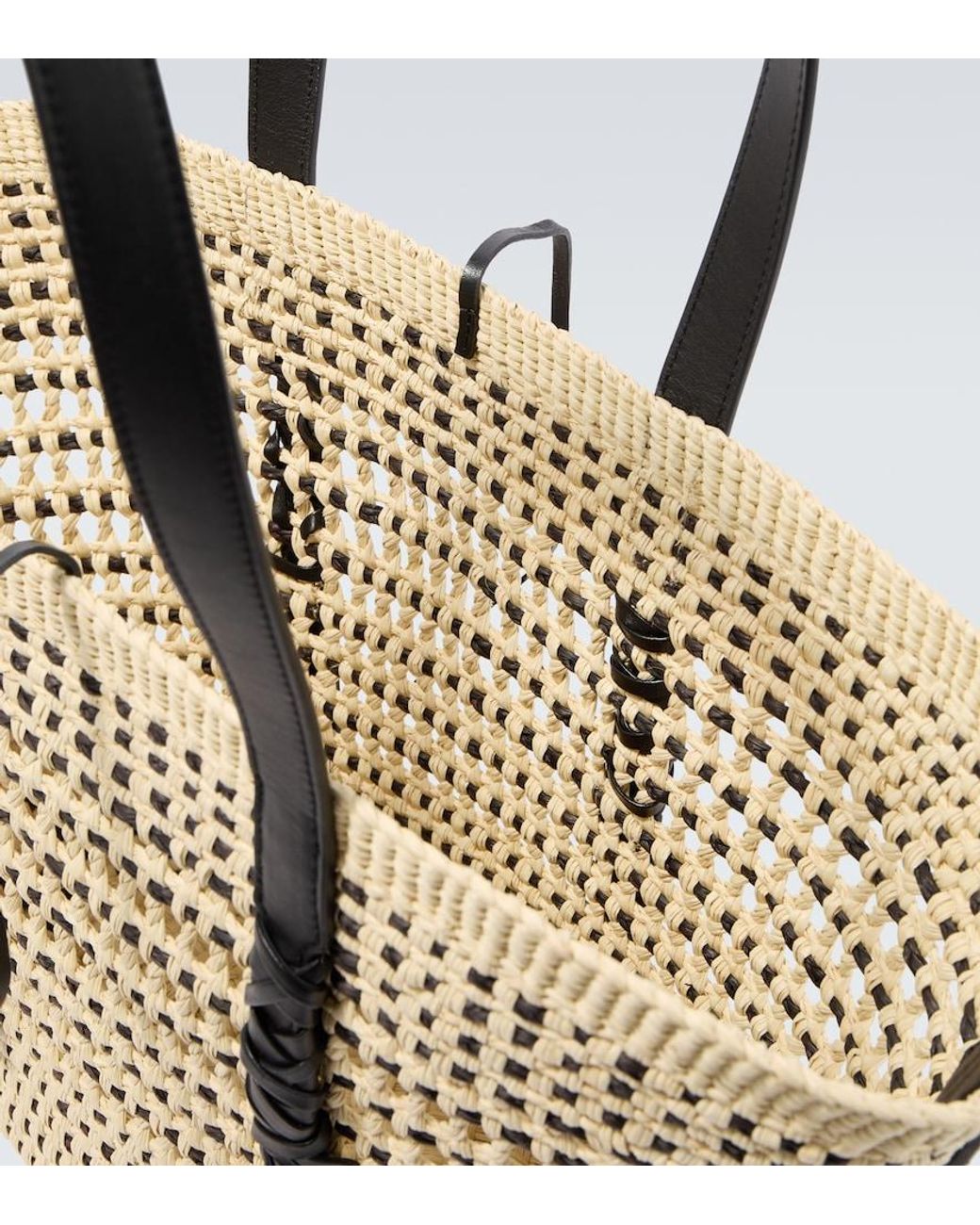 Loewe Metallic Paula's Ibiza Medium Basket Bag for men