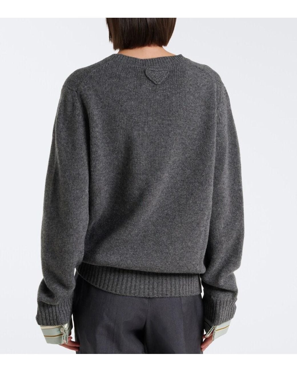Pullover di Prada in Gray