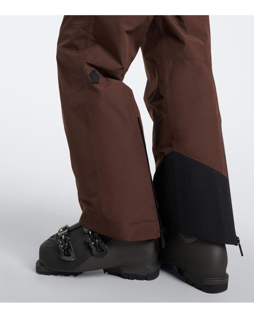 Moncler Brown Technical Ski Pants