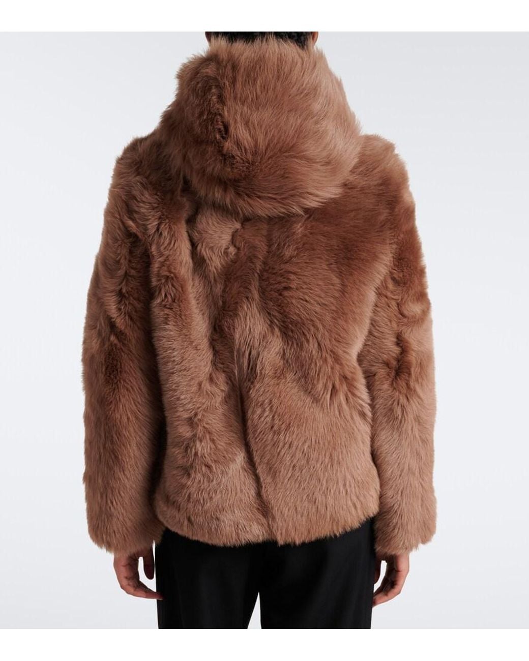 Proenza Schouler Brown Label Michelle Shearling Jacket