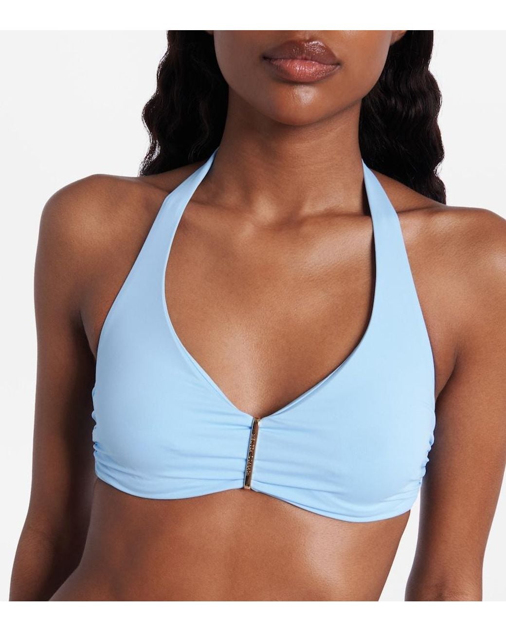 Melissa Odabash Blue Bikini-Oberteil Provence