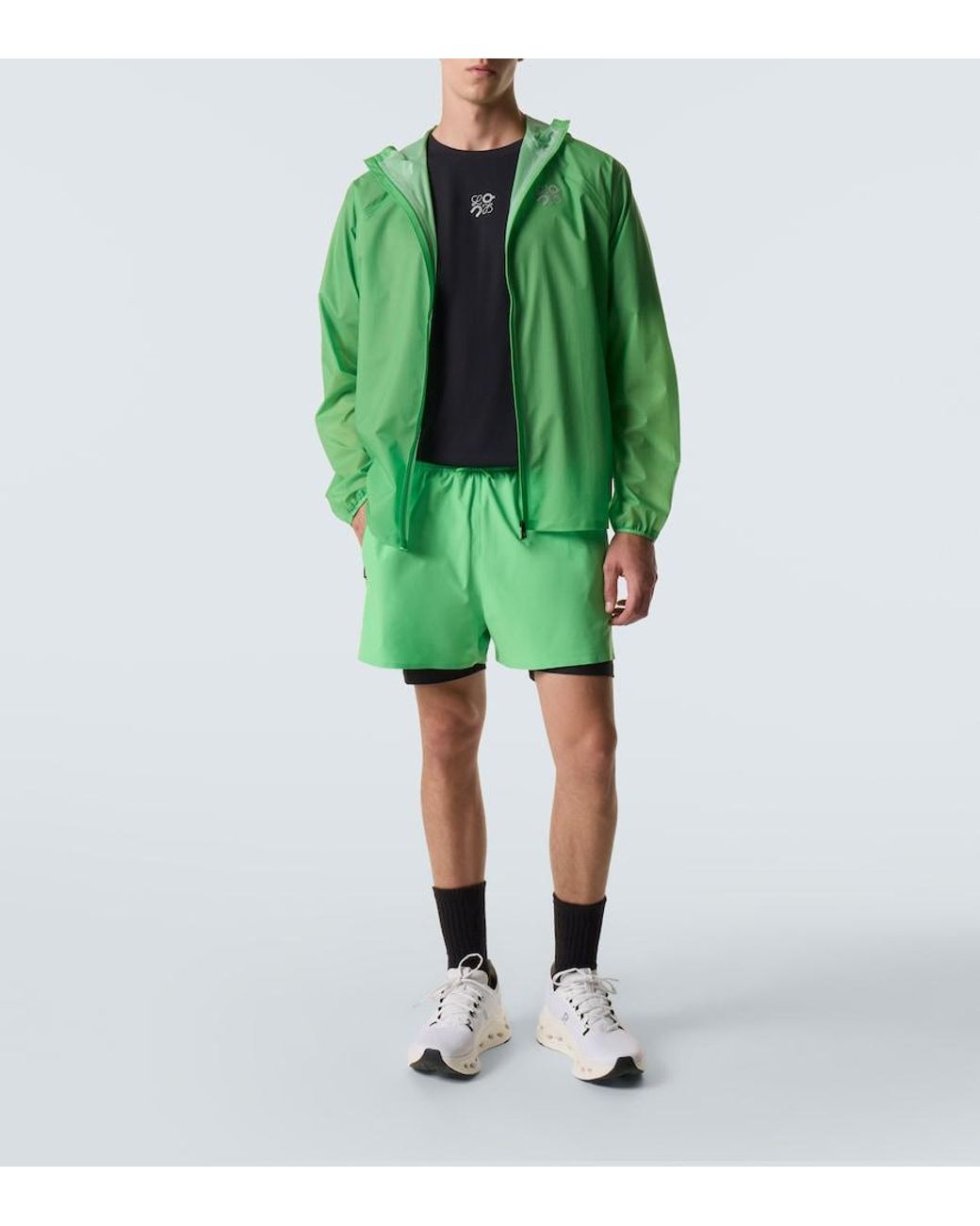Loewe Green X On Ultra Shell Jacket for men