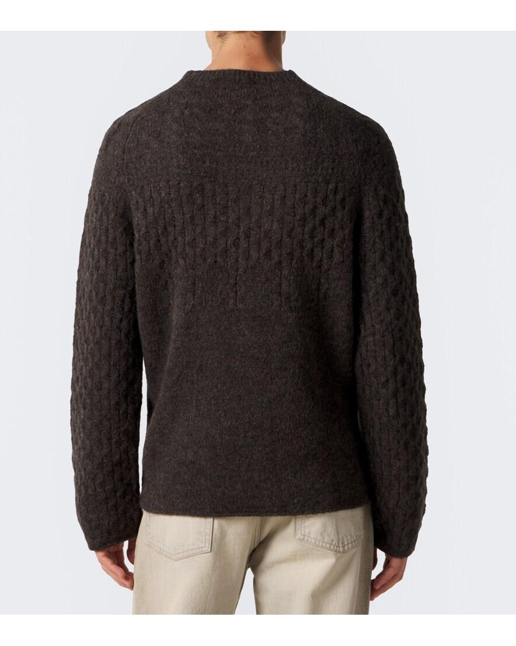 Our Legacy Black Rider Alpaca And Wool-Blend Sweater for men
