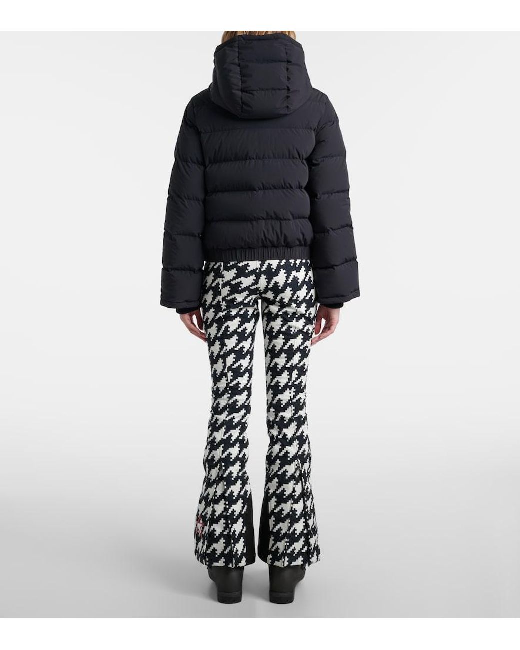 Perfect Moment Blue Polar Flare Down Ski Jacket