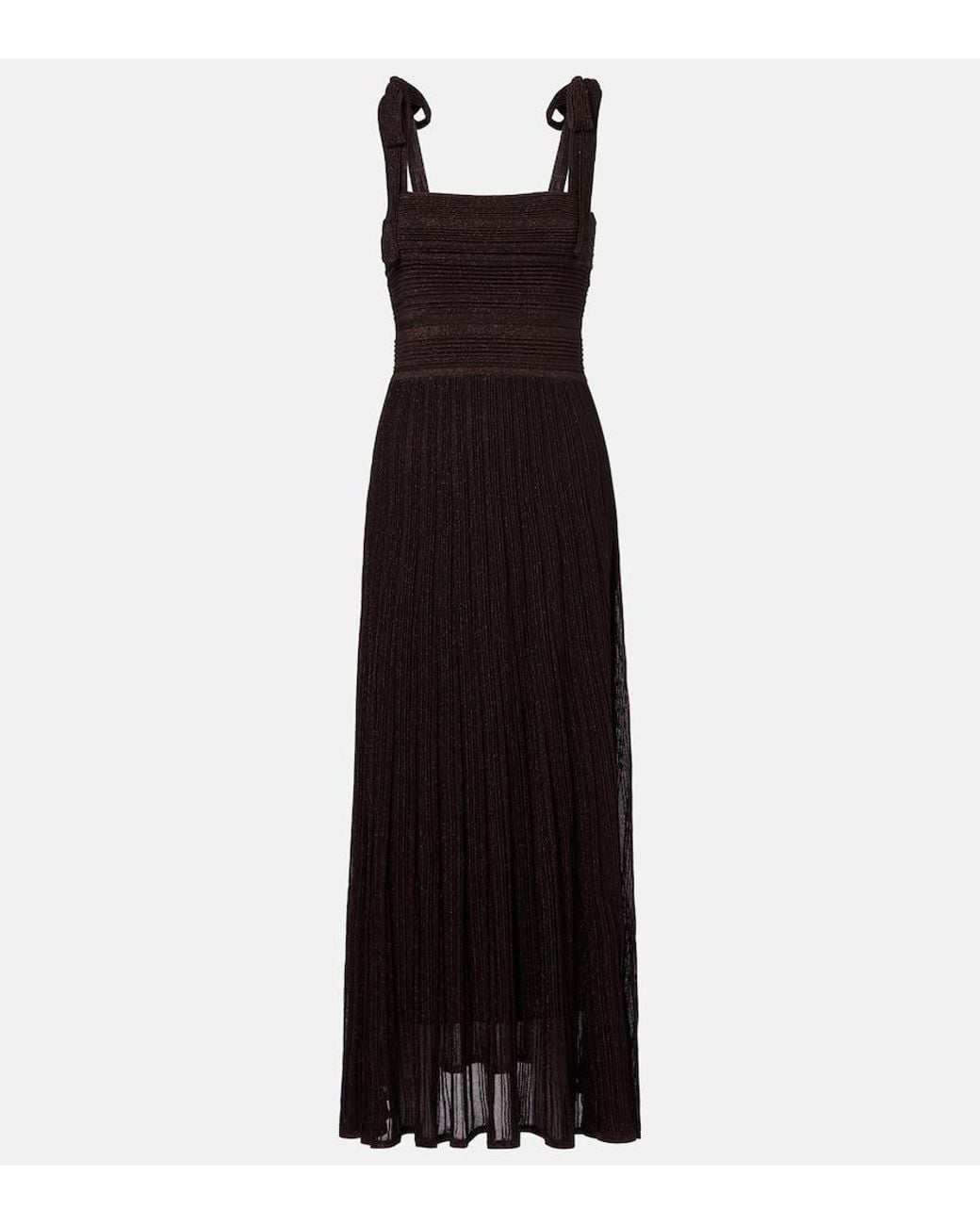 Zimmermann Black Lucky Knitted Maxi Dress