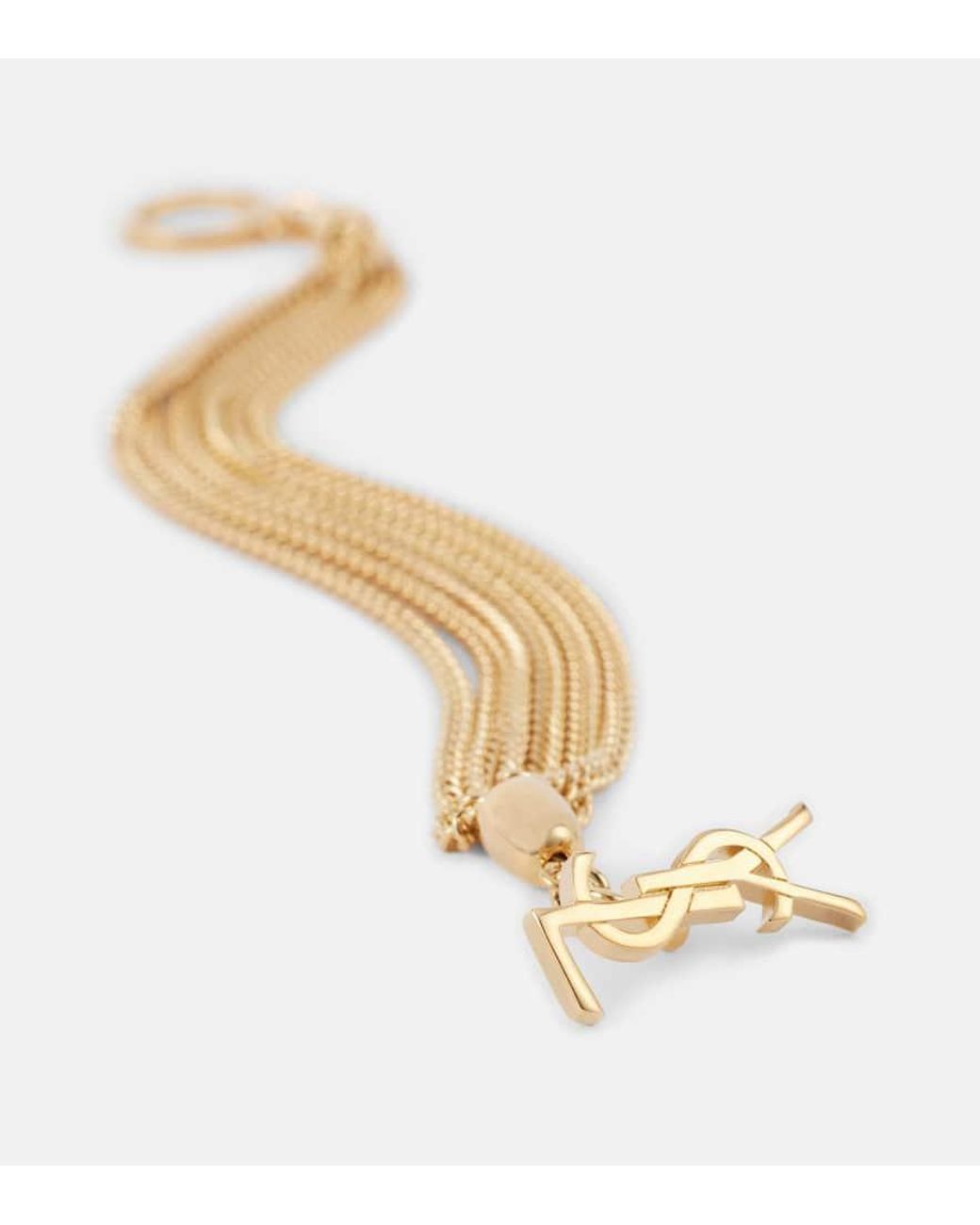 Pulsera Ysl Saint Laurent de color Natural