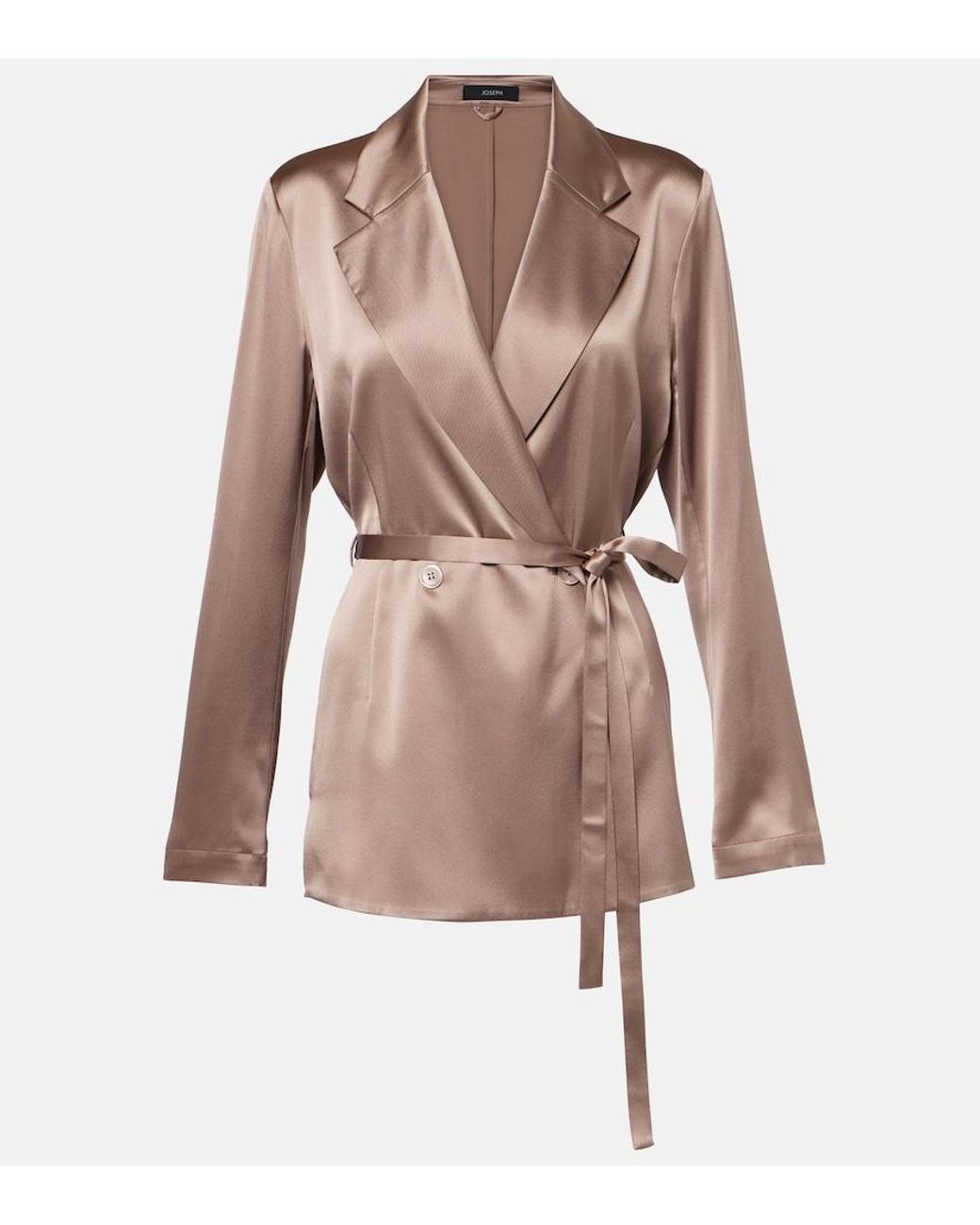 Joseph Brown Joubert Silk Satin Jacket