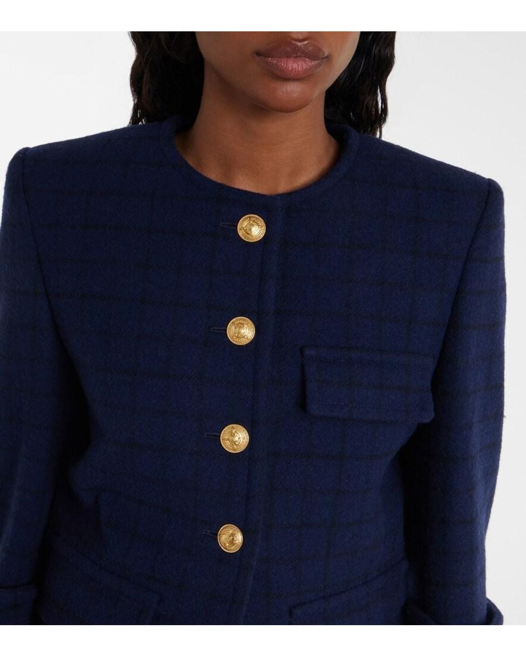 Giacca Cropped di Chloé in Blue
