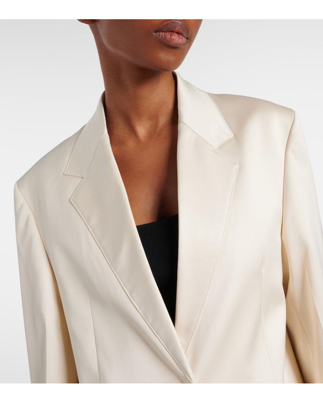 Totême Natural Satin Blazer