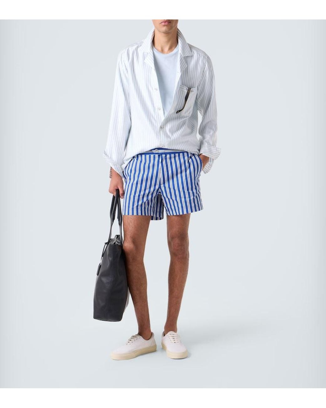 Tom Ford White Jude Suede Sneakers for men