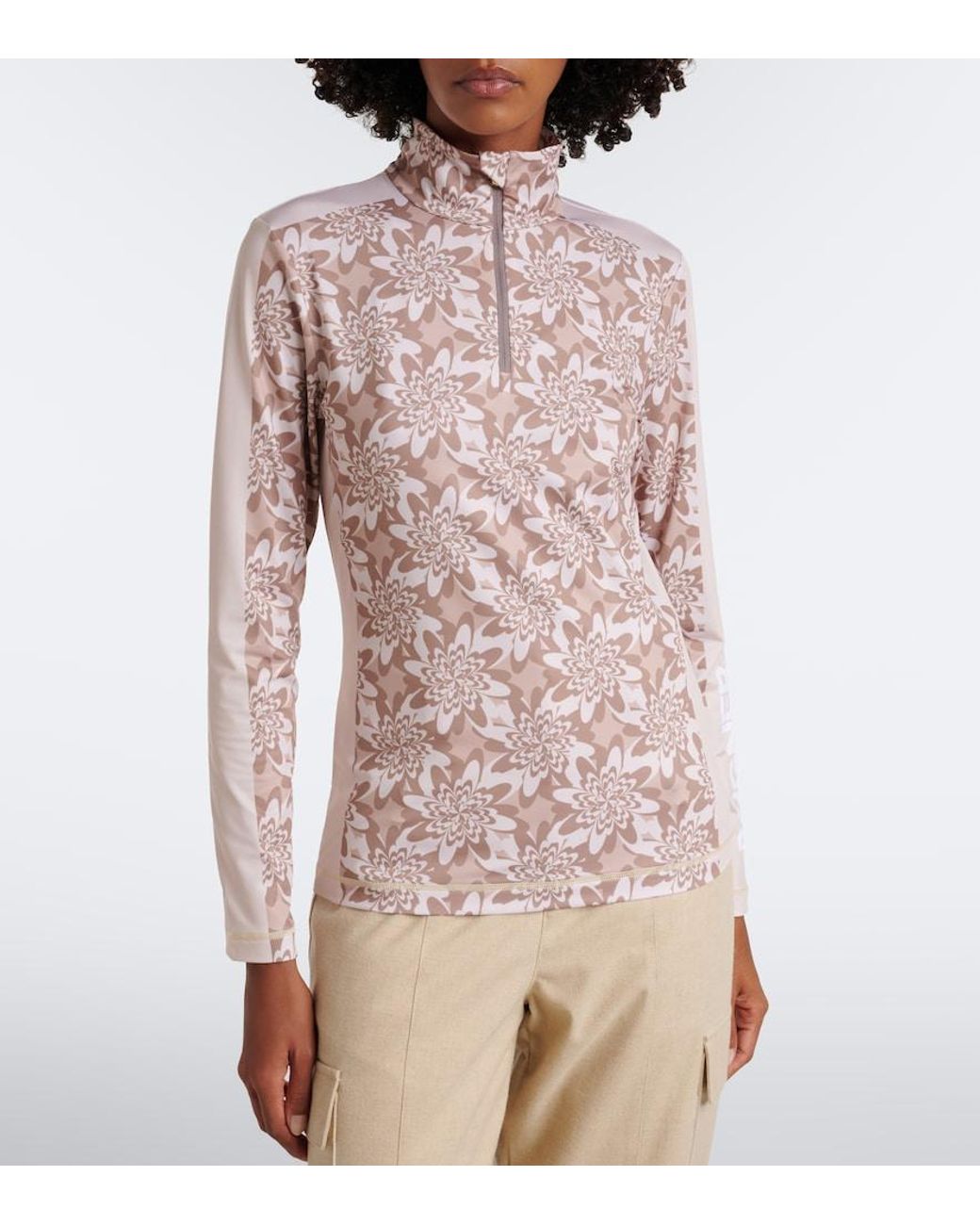 Top De Esqui Beline Estampado Bogner de color Pink