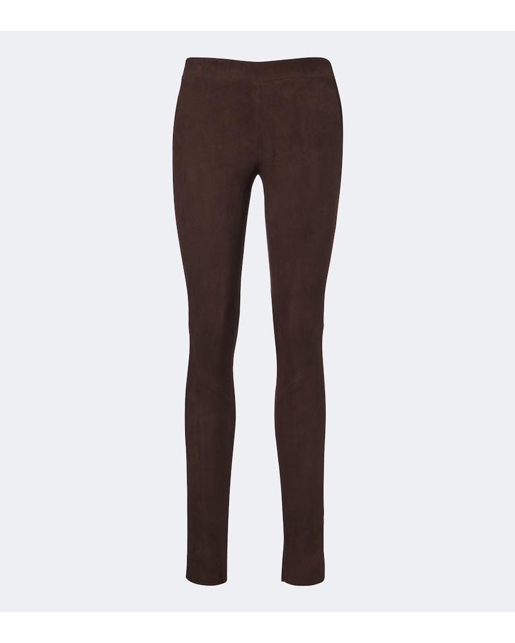 Arma Brown Roche Suede Leggings
