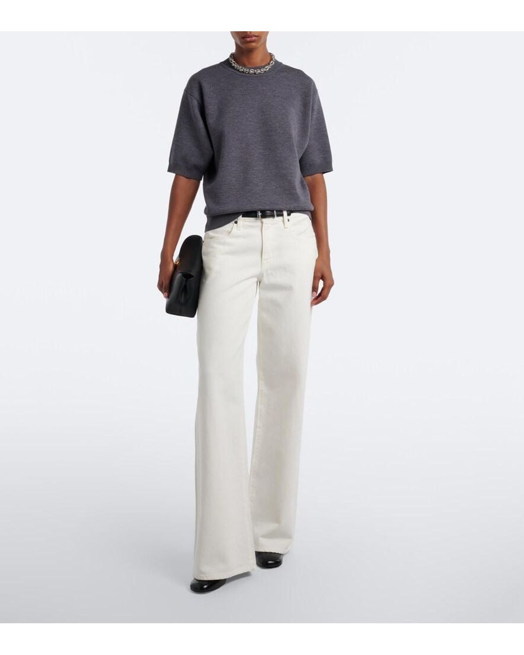 Rohe Blue Wool Sweater