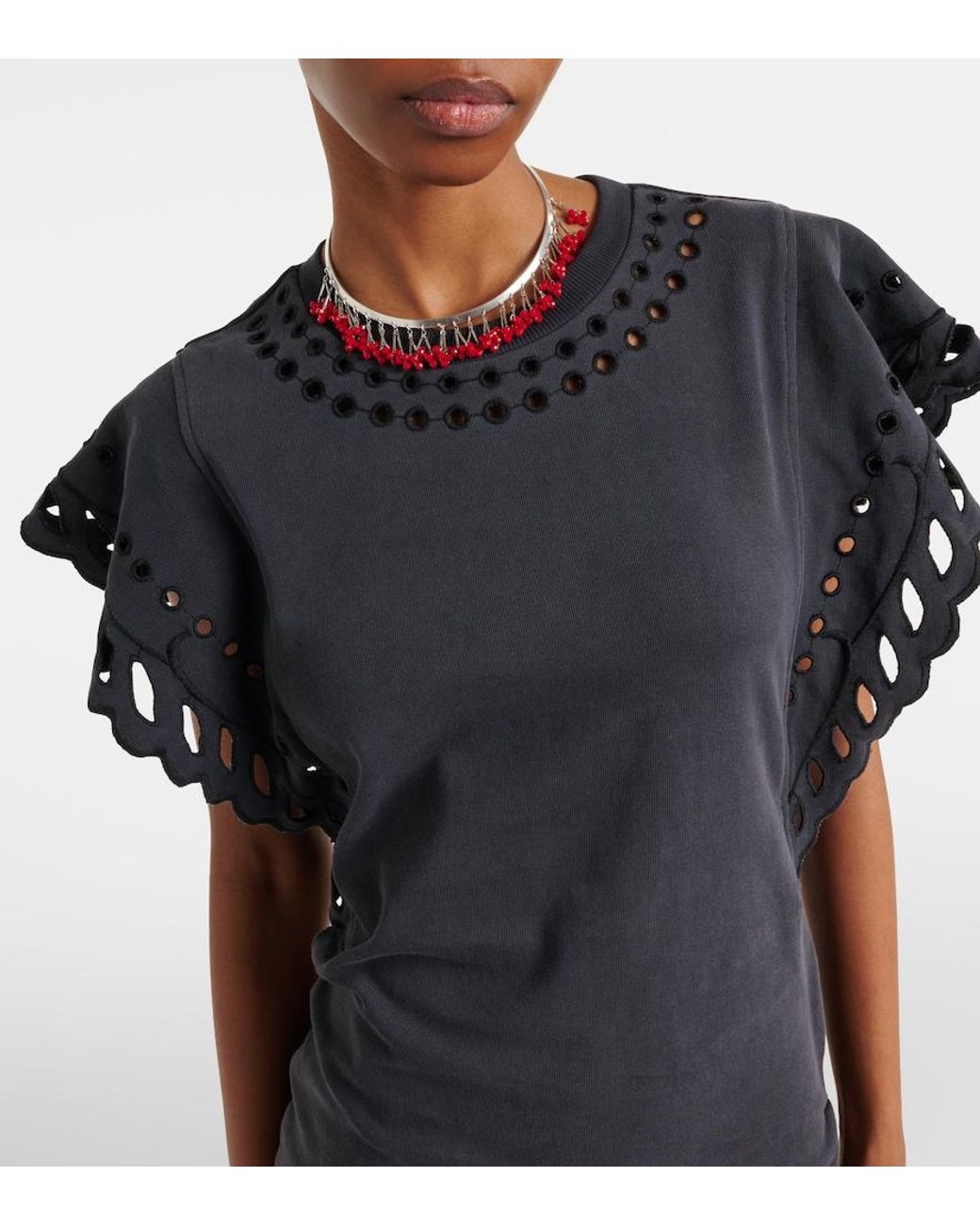 Isabel Marant Black Dress With Flattering Silhouette