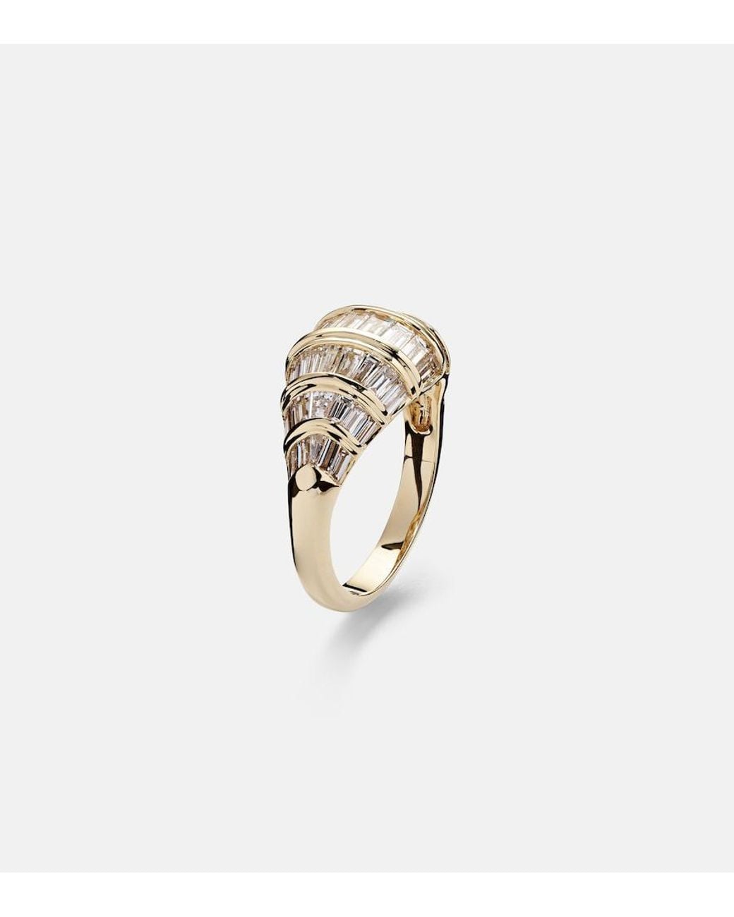 Anita Ko White Zoe 18Kt Ring With Diamonds