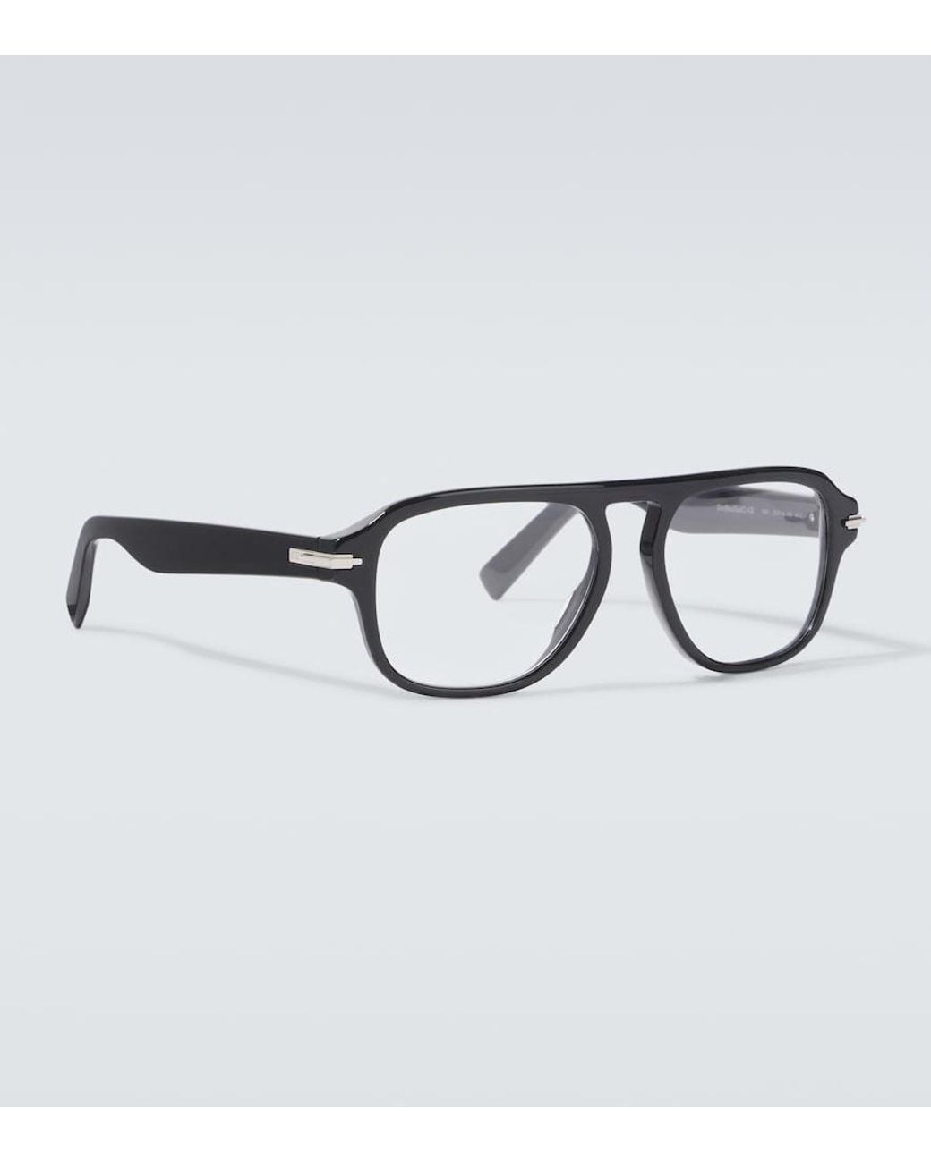 Dior Brille Diorblacksuito A3I in Brown für Herren
