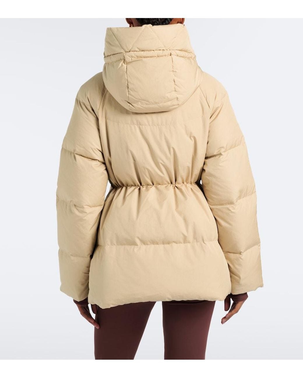 Varley Natural Adler Hooded Down Jacket