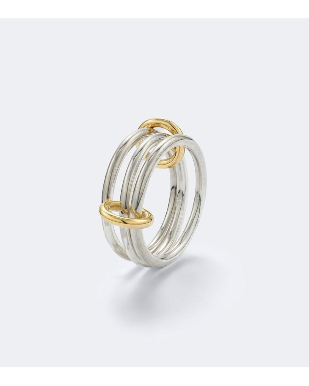 Spinelli Kilcollin White Solarium Sterling And 18Kt Ring