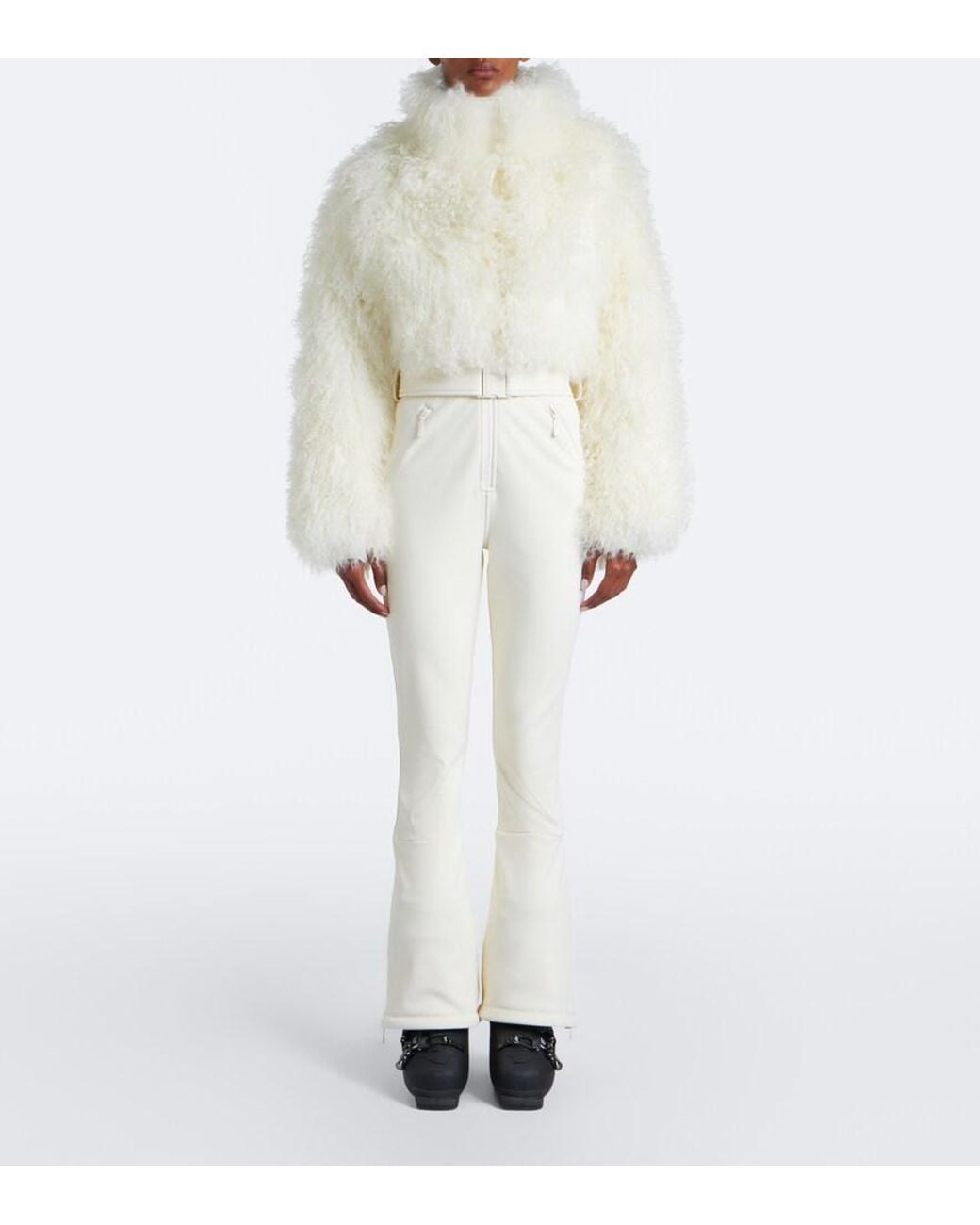 CORDOVA Natural Nozawa Belted Shearling-Trimmed Ski Suit