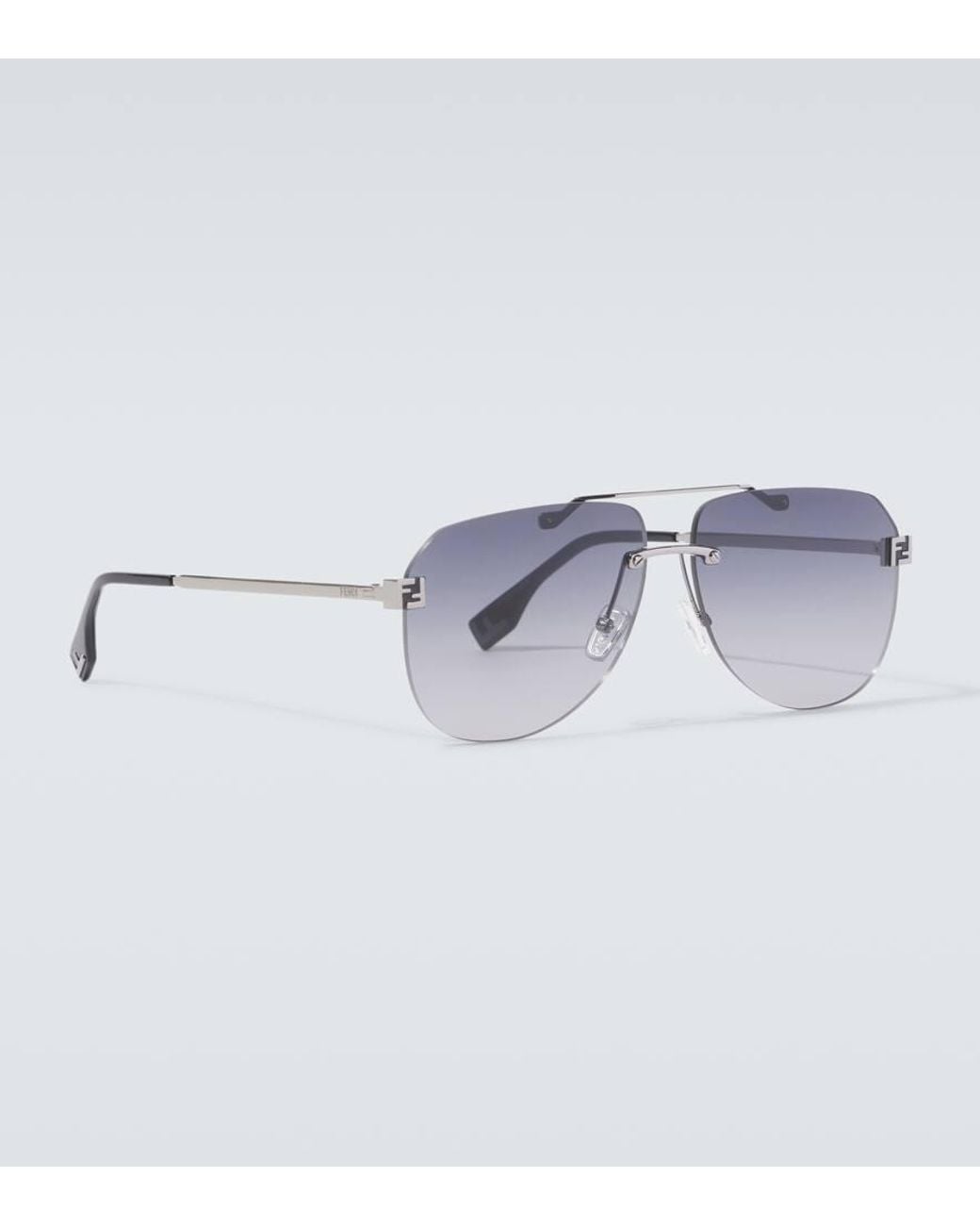 Fendi Blue Sky Aviator Sunglasses for men