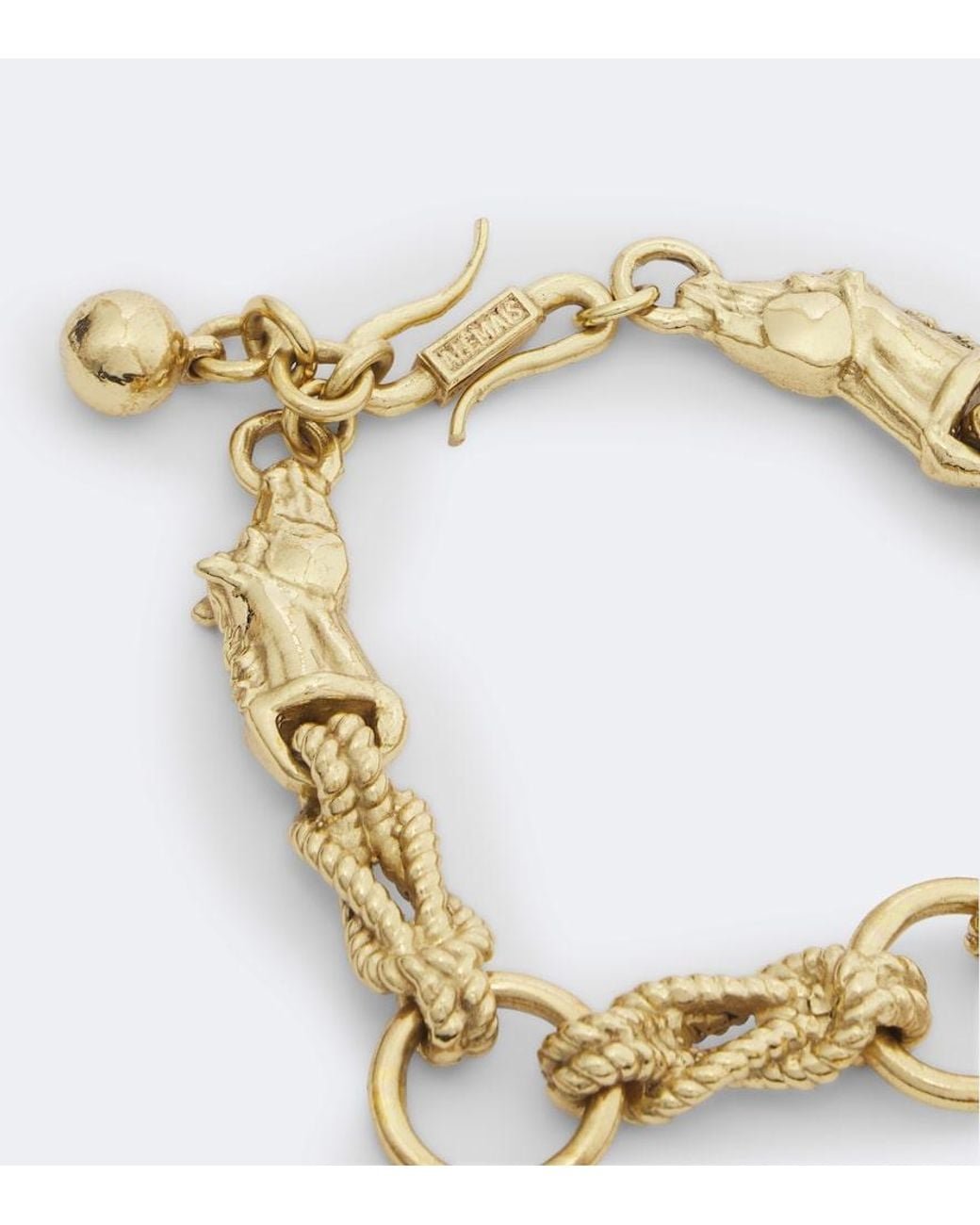 ALÉMAIS Metallic Rope Chain Bracelet