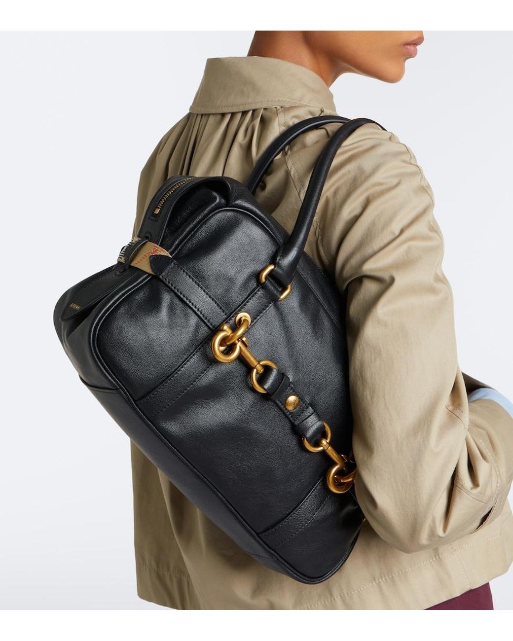 Borsa A Spalla Medium di Burberry in Black