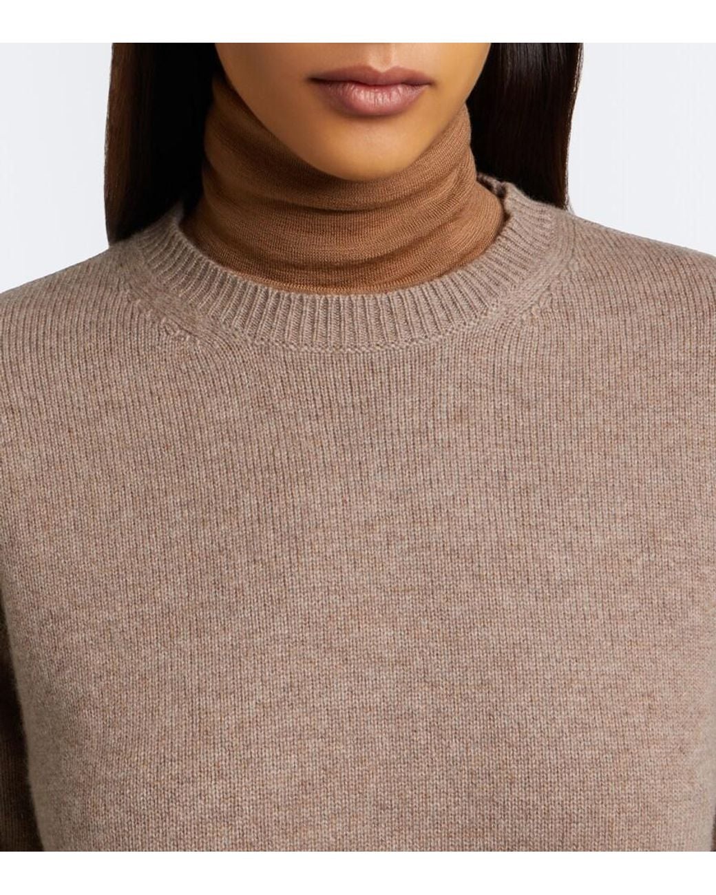 Max Mara Brown Cashmere Sweater