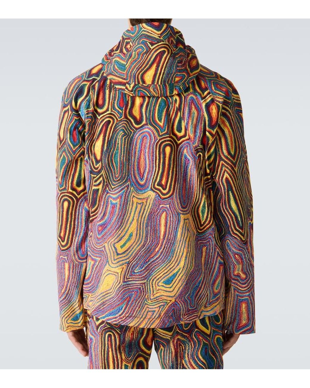 Aztech Mountain Multicolor Hayden Printed Ski Jacket for men