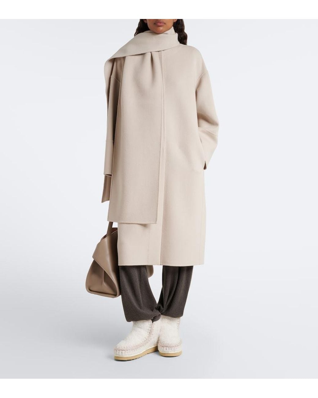 Mou White 18 Shearling Ankle Boots
