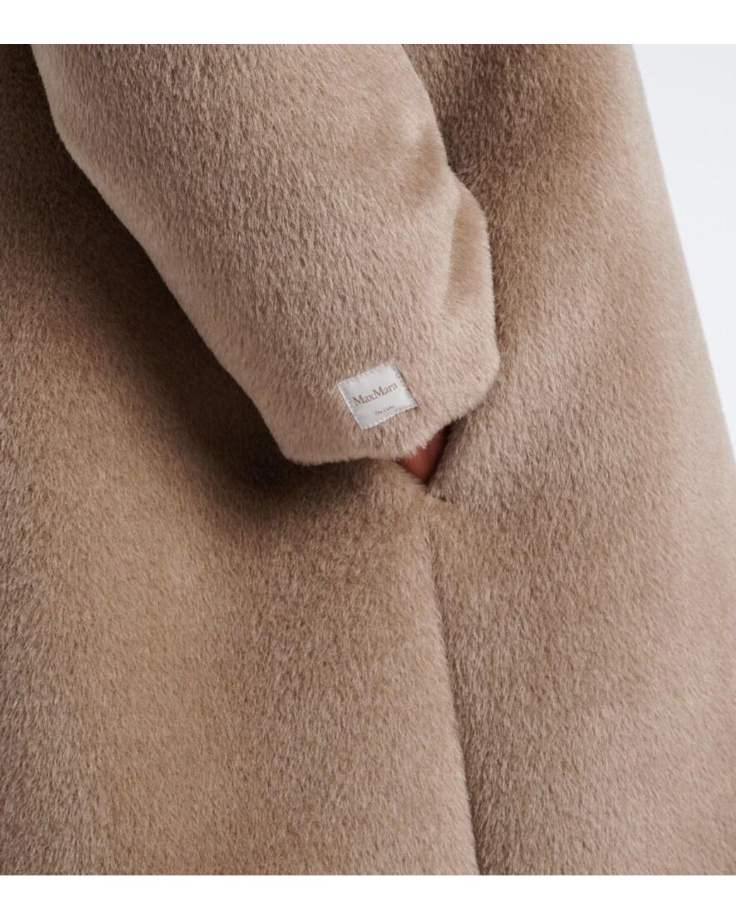 Max Mara Natural The Cube Reversible Alpaca And Wool Down Coat