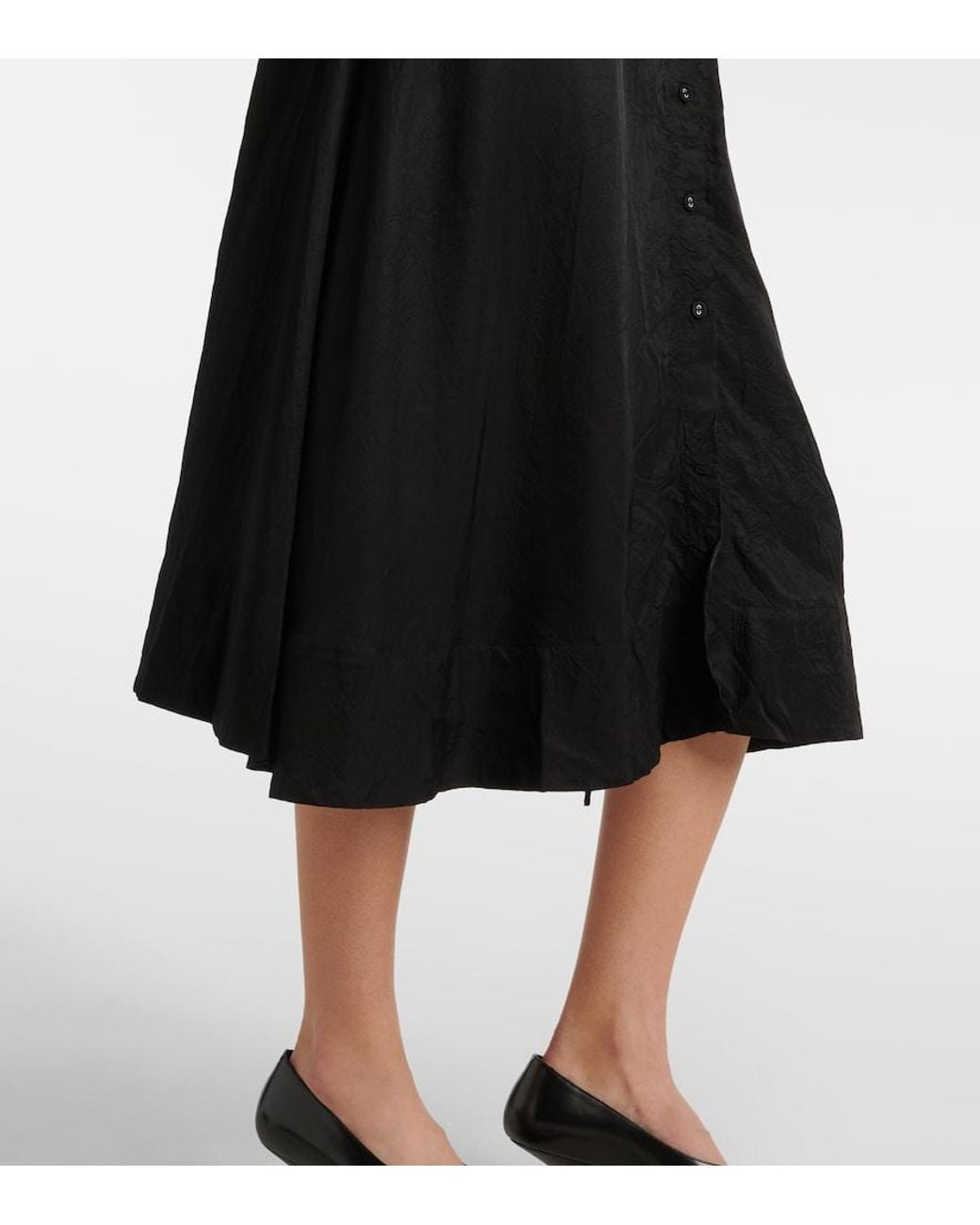 Proenza Schouler Black Label Nelson Cotton Shirt Dress
