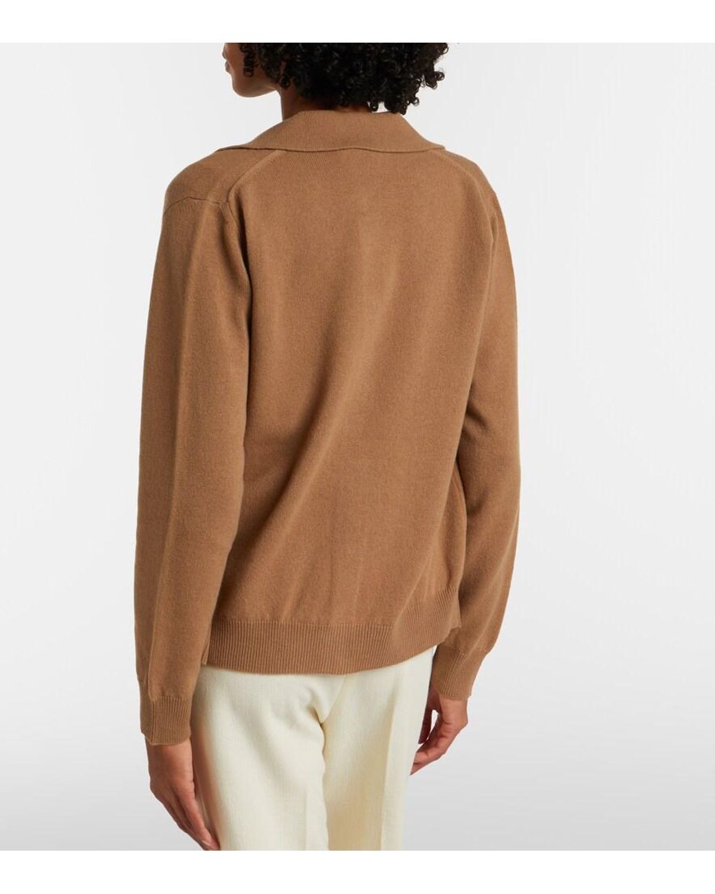 Blazé Milano Brown Highland Wool And Cashmere Cardigan