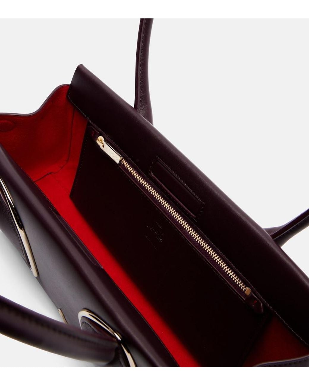 Christian Louboutin Black Venus Small Leather Tote Bag