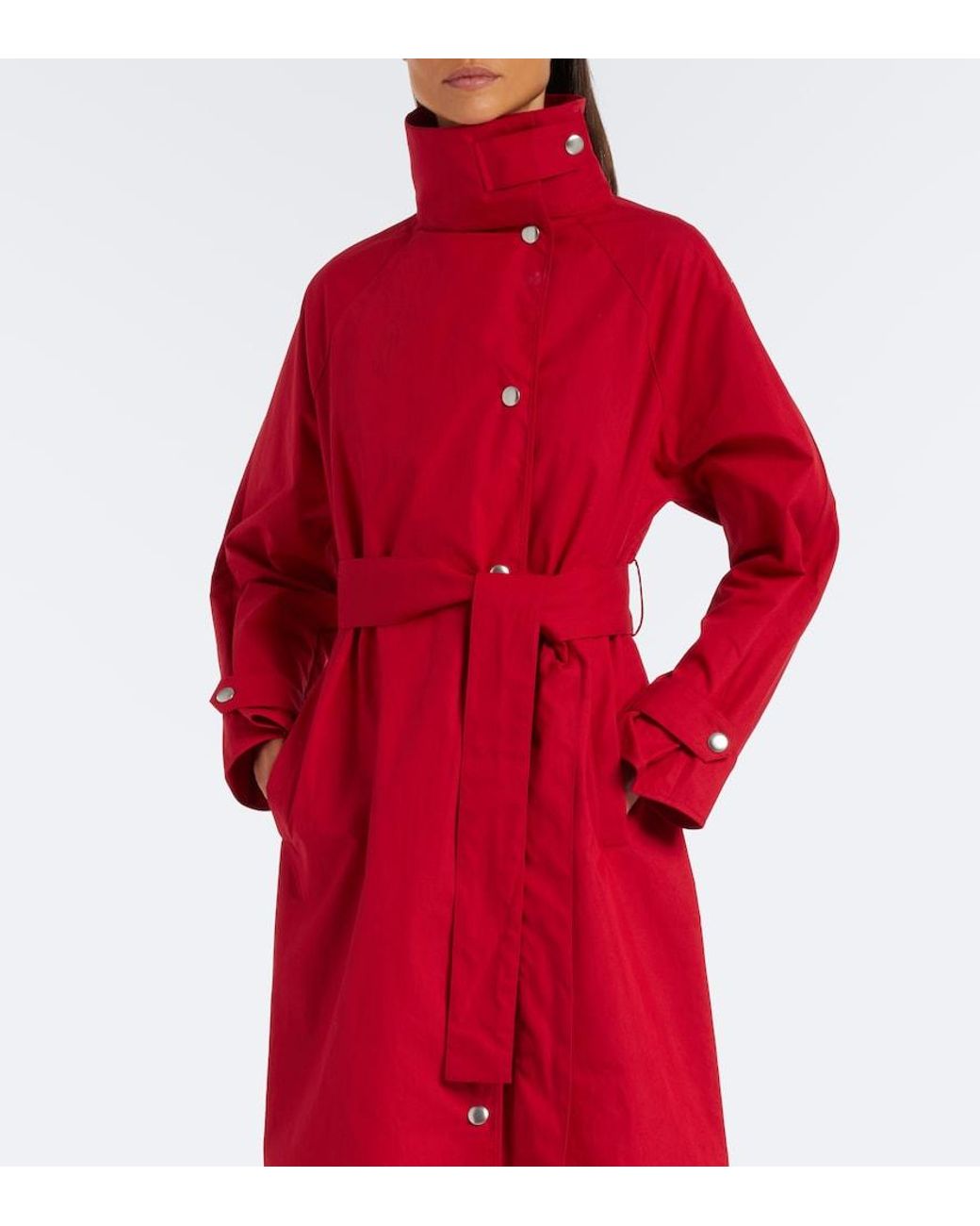Proenza Schouler Red Label Corey Cotton-Blend Trench Coat
