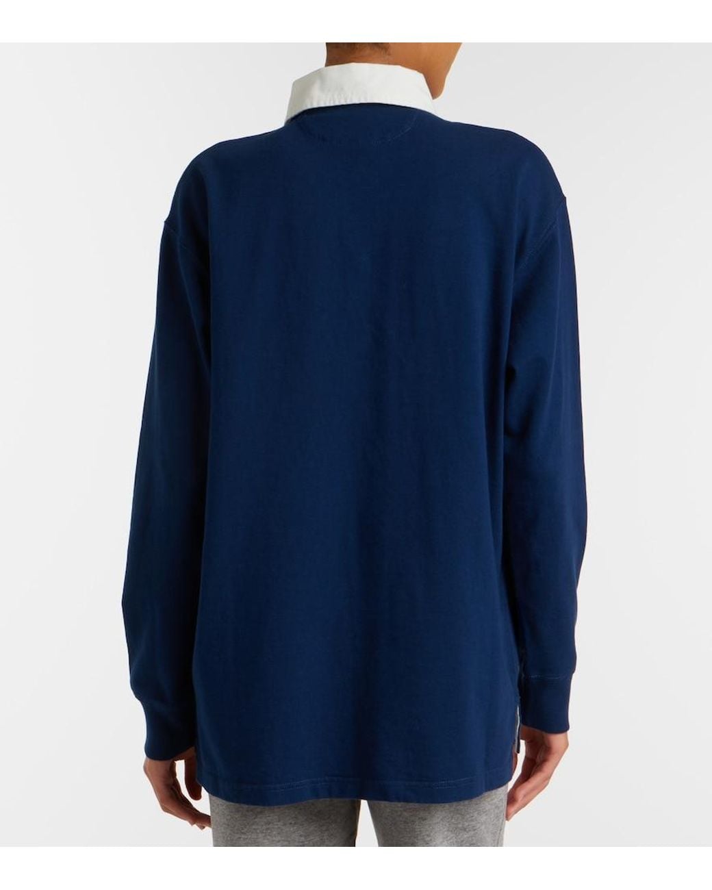 Polo Ralph Lauren Blue Cotton Polo Sweatshirt