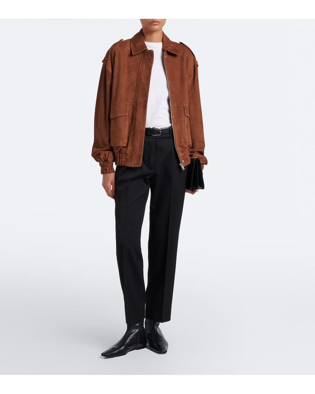 Arma Brown Halti Suede Blouson Jacket