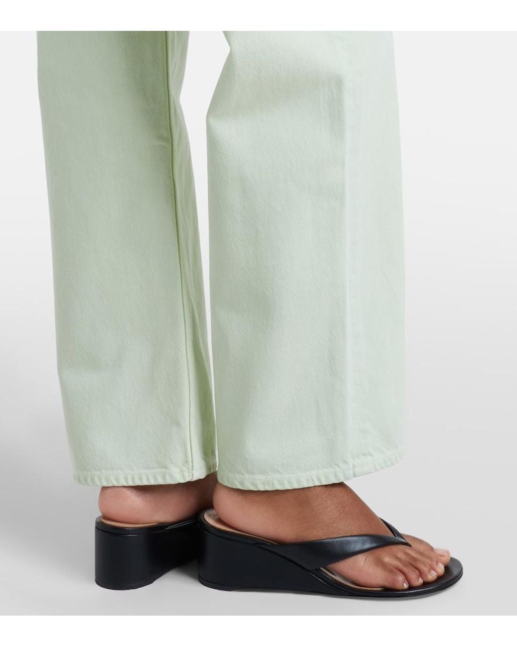 Agolde Green Arc 32 Wide-Leg Jeans