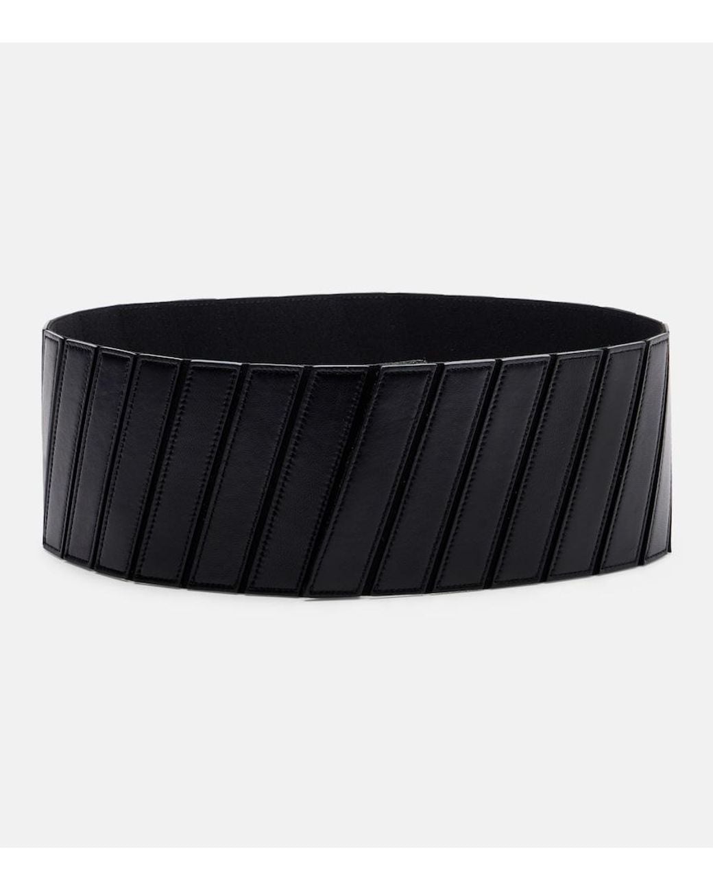 Alaïa Black Leather Belt