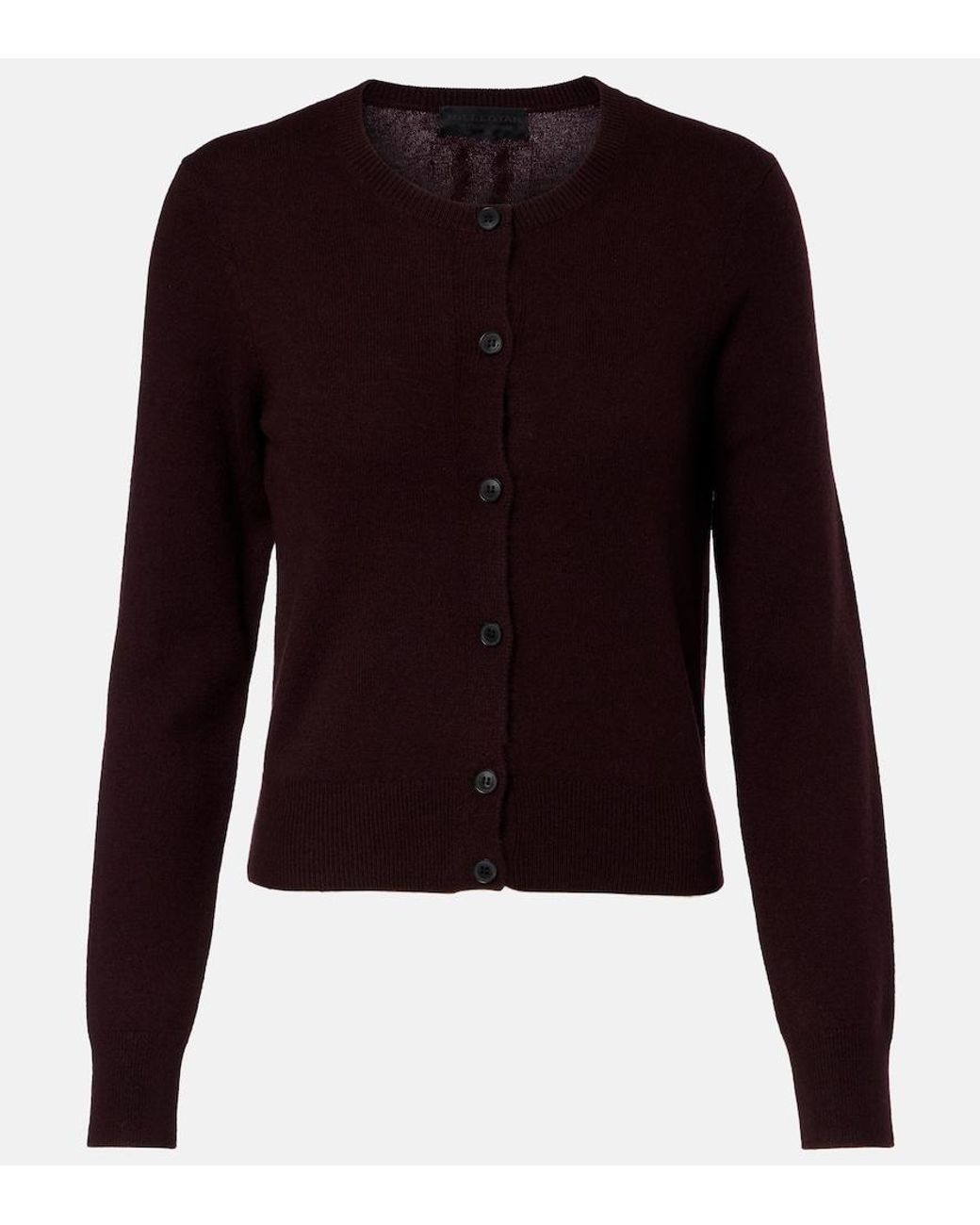 Nili Lotan Purple March Cashmere Cardigan