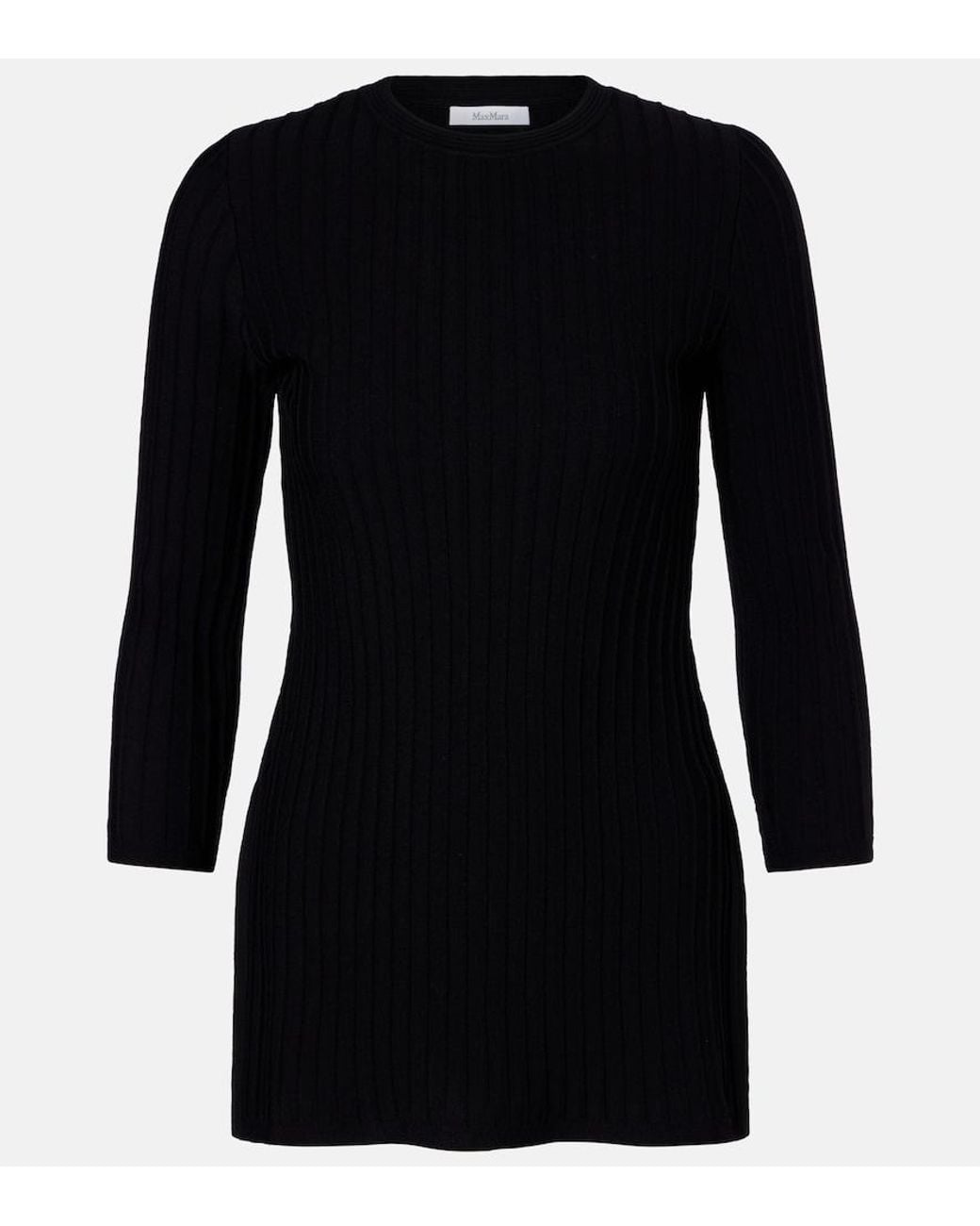 Max Mara Black Aderire Top