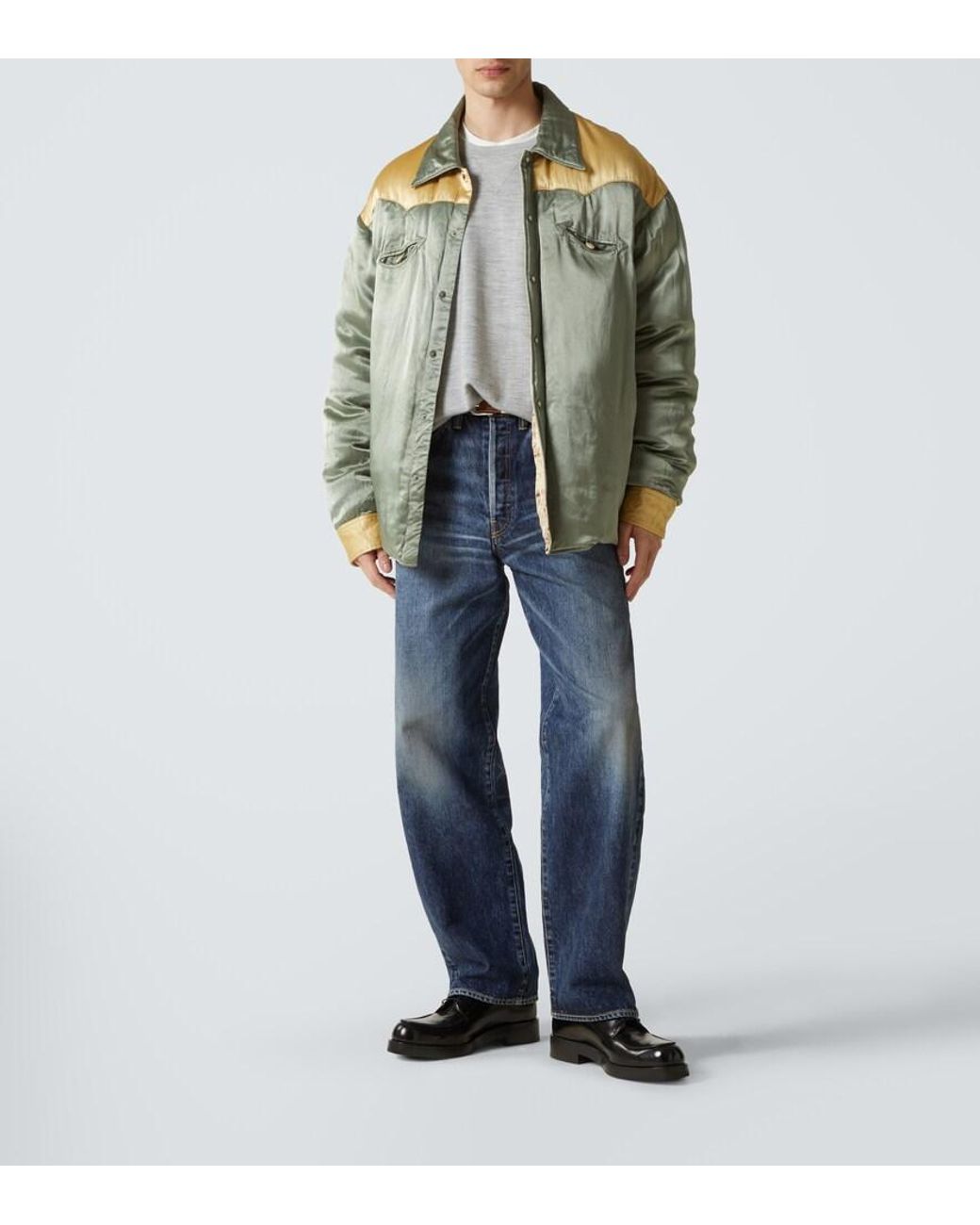 Visvim Green Lightcloud Down Jacket for men