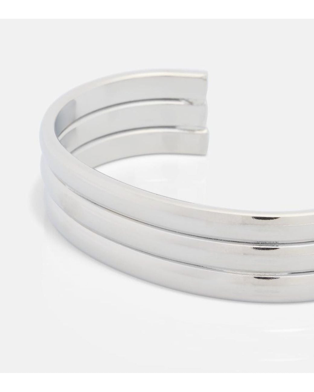 Jennifer Behr White Kallie Cuff Bracelet