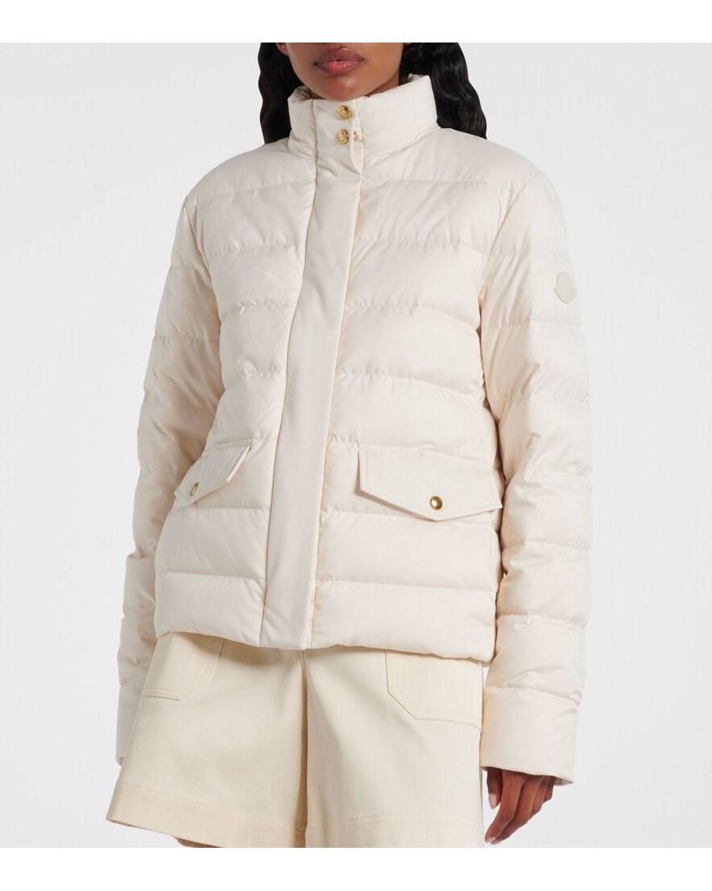 Moncler Natural Bessettes Down Jacket