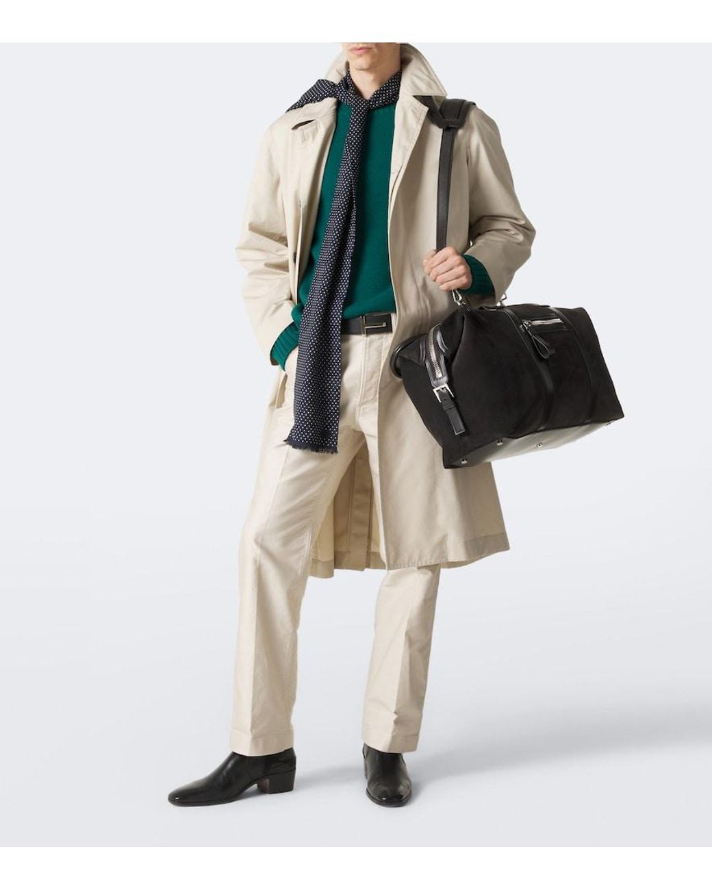 Borsa Da Viaggio Buckley di Tom Ford in Black da Uomo