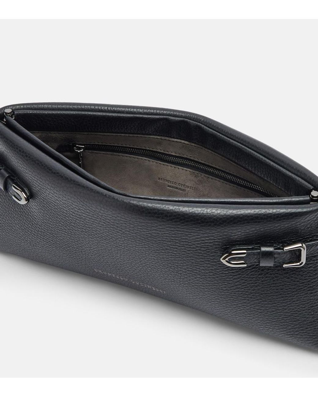 Clutch Small di Brunello Cucinelli in Black