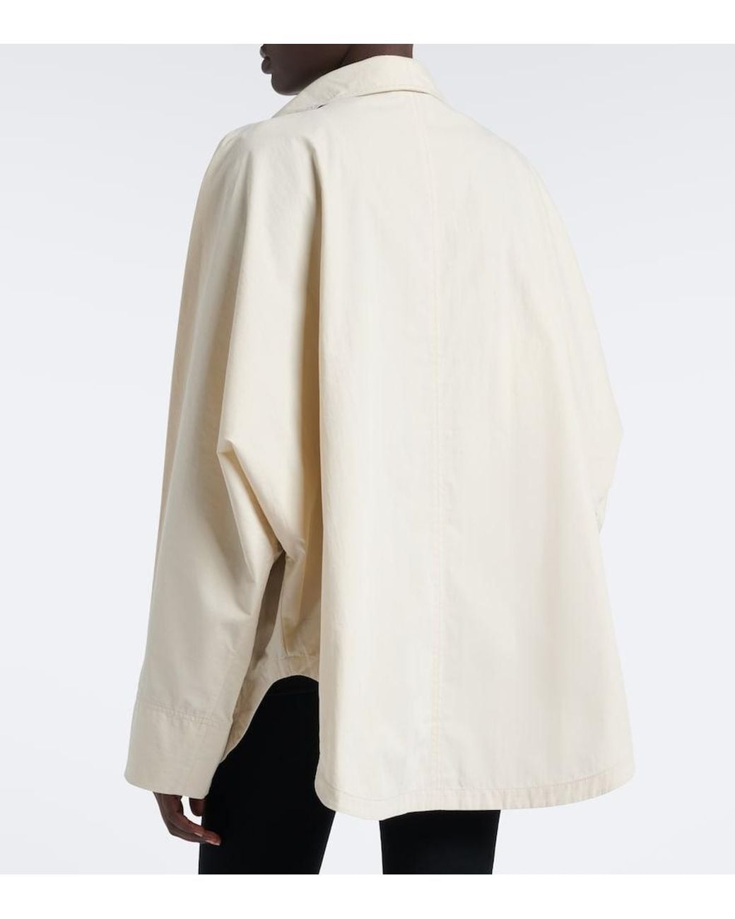 Totême Natural Cotton-Blend Jacket