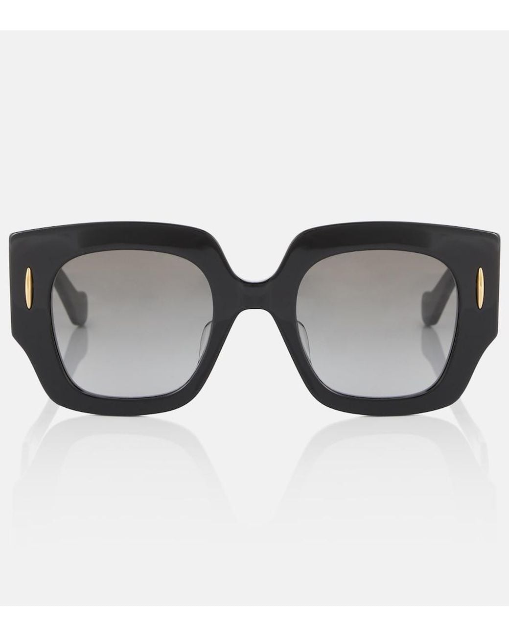 Loewe Black Anagram Square Sunglasses